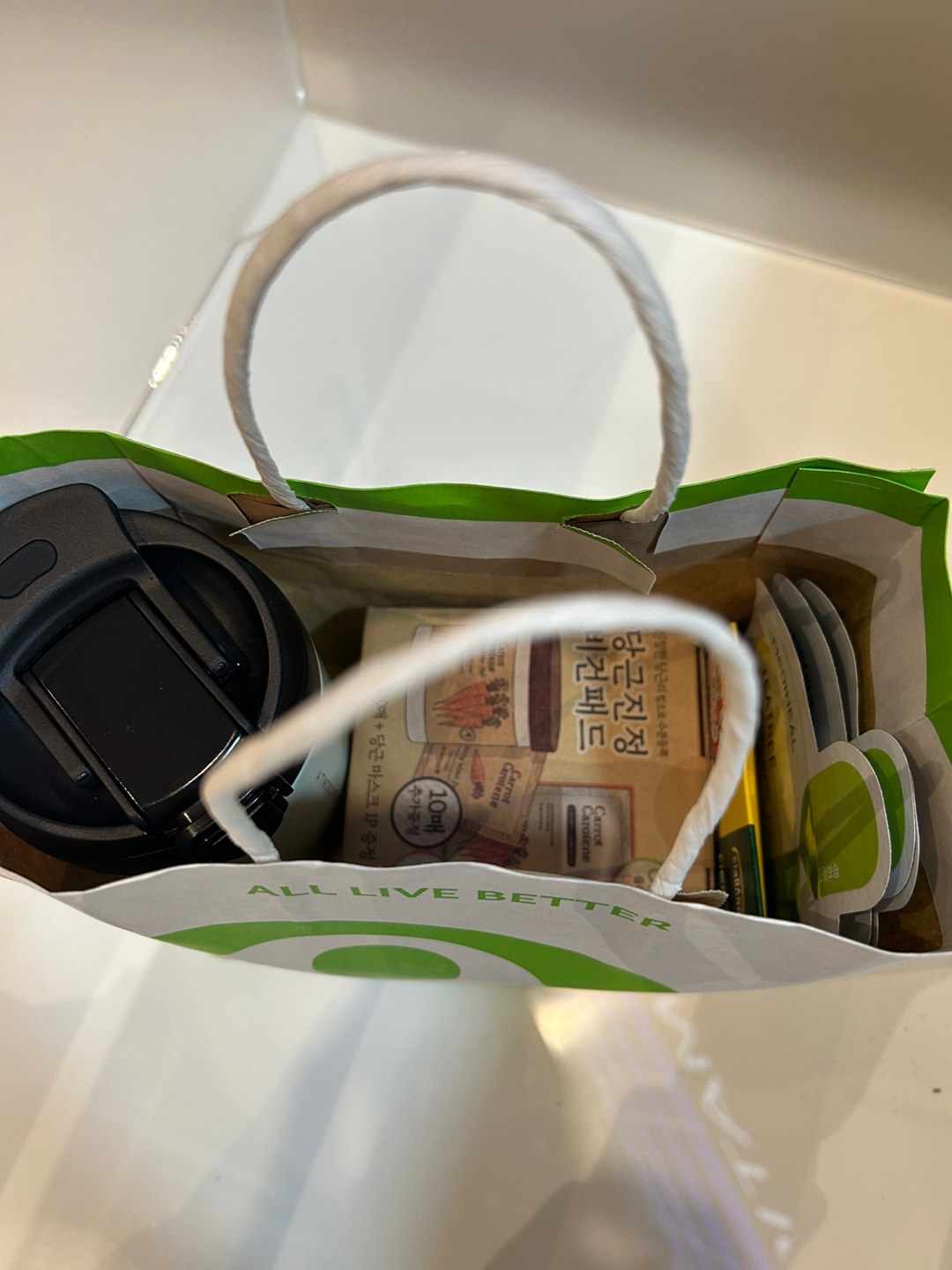 올리브영봉투(화장품)